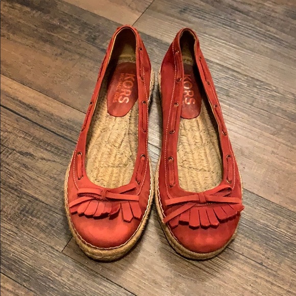 KORS Michael Kors Shoes - KORS Michael Kors espadrille flats